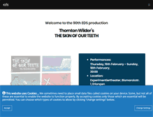 Tablet Screenshot of english-dramatic-society.de